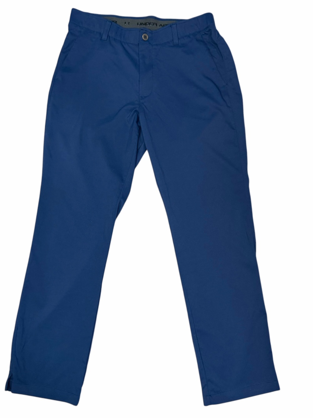 Under Armour Showdown Golf Pants Mens 34x30 Flat Front Blue Lightweight Casual